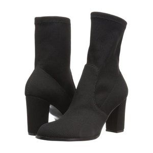 Chinese Laundry Women's Craze Rib Knit Lycra Stretch Heel Boots
